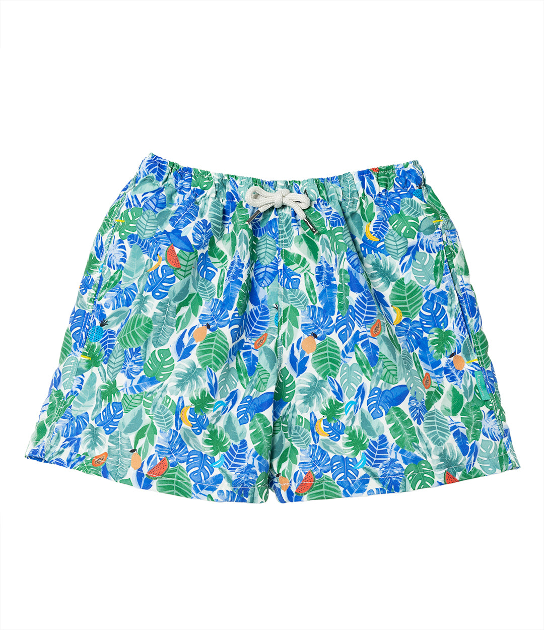 Maillot de bain anti-uv loumio tropical jungle devant