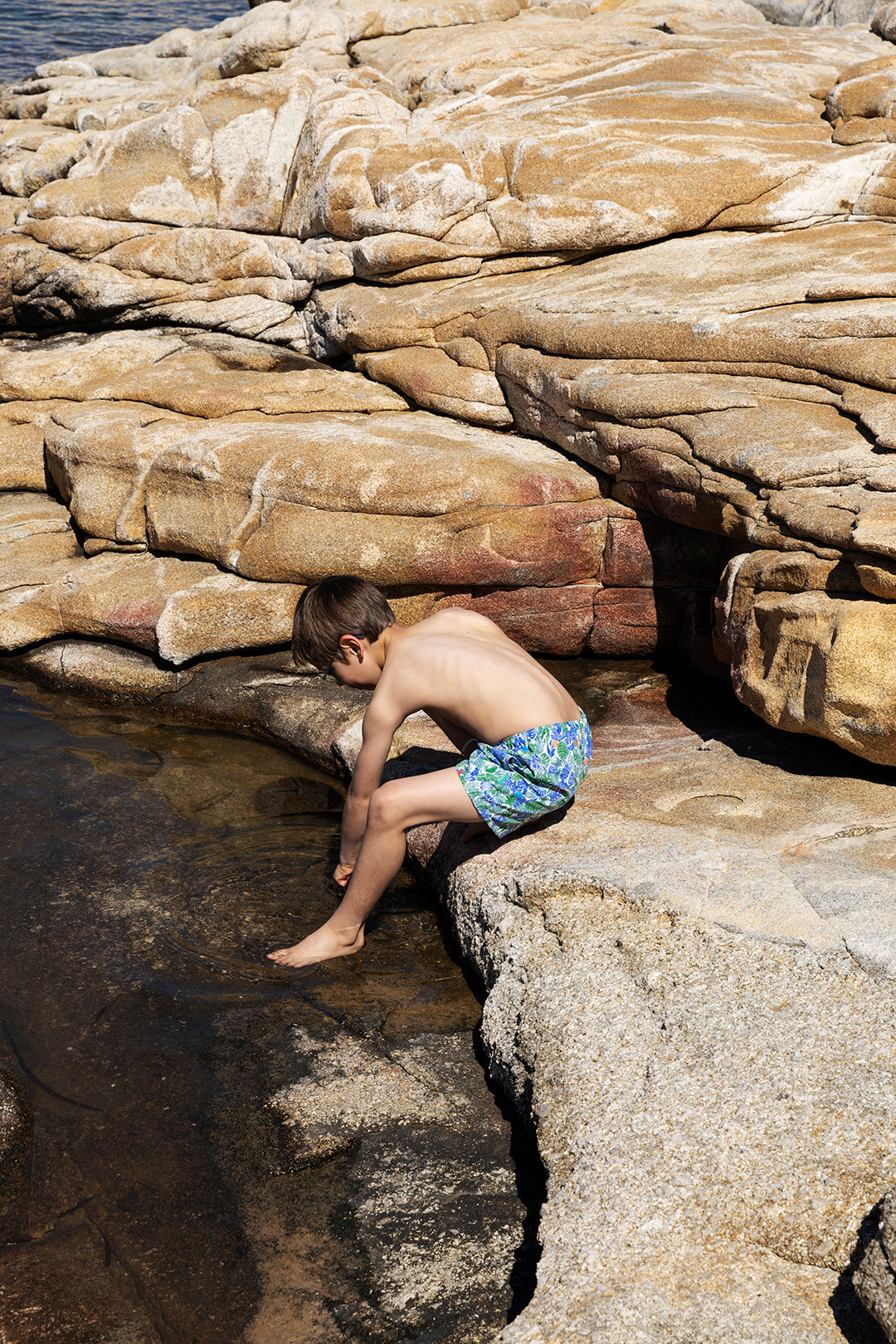 garcon en maillot de bain loumio tropical jungle