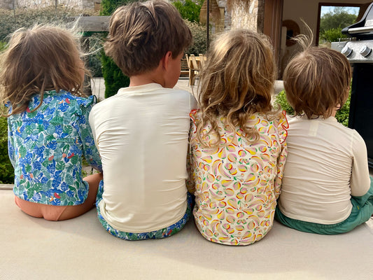 enfants en maillots de bain anti-UV Loumio