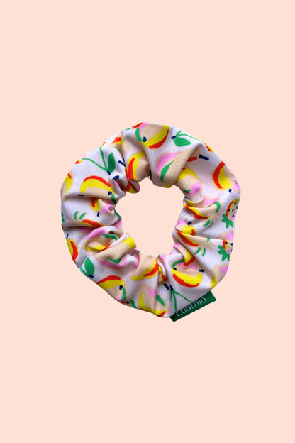 Smoothie print scrunchie - Loumio Paris